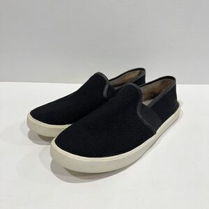 Vince Sneakers Black White Women's Size 9.5 US/39.5 EUR Preston 3 Slip-On Mesh